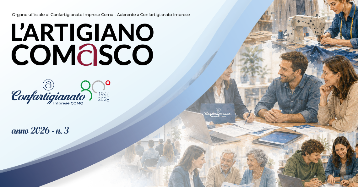 ON LINE IL NUOVO NUMERO DE L`ARTIGIANO COMASCO